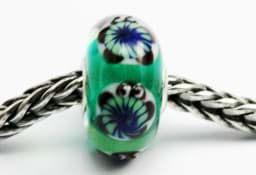 Zeige Details für Unique Glasbead mit Schildkröte 4 Bild von Unique Glasbead mit Schildkröte 4