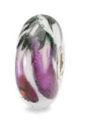 Trollbeads Zarte Aubergine Porzellan Bead TCHBE-30007 Bild von Zarte Aubergine Porzellan Bead TCHBE-30007