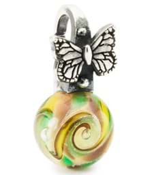 Trollbeads Schmetterling Anhänger TAGPE-00083 Trollbeads Frühling 2022