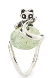 Zeige Details für Kleines Kätzchen Fantasy Ring mit Edelstein nach Wahl   Bild von Kleines Kätzchen Fantasy Ring mit Edelstein nach Wahl