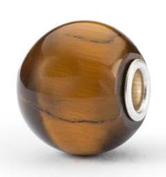 Trollbeads Jumbo Rundes Gelbes Tigerauge TSTBE-10017 Trollbeads Neuheit