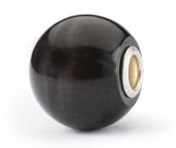 Trollbeads Jumbo Rundes Schwarzes Tigerauge TSTBE-10019 Trollbeads Kollektion Herbst 2022