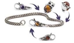 Zeige Details für Trollbeads Talisman Armband Bild von Trollbeads Talisman Armband