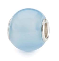 Trollbeads Runder hellblauer Achat TSTBE-00037 Trollbeads Runder hellblauer Achat TSTBE-00037