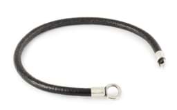 Zeige Details für Lederarmband Single, Schwarz "NEUHEIT" Bild von Lederarmband Single, Schwarz "NEUHEIT"
