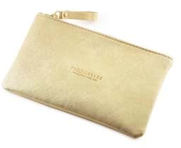 Zeige Details für Goldene Kosmetiktasche Clutch Bild von Goldene Kosmetiktasche Clutch