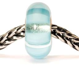 Trollbeads Hellblaue Streifen TGLBE-10058 Trollbeads Hellblaue Streifen TGLBE-10058