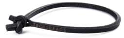 Zeige Details für Lederband Single, schwarz  TLEBR-00056 Bild von Lederband Single, schwarz  TLEBR-00056