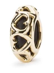 Zeige Details für Trollbeads Liebes Spacer Gold TAUBE-00118 Bild von Trollbeads Liebes Spacer Gold TAUBE-00118