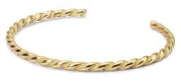 Zeige Details für Trollbeads gedrehte Armspange vergoldet TGPBA-00006-10 Bild von Trollbeads gedrehte Armspange vergoldet TGPBA-00006-10