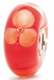 Zeige Details für Trollbeads Pfirsich Blume TGLBE-10139   Retired   Bild von Trollbeads Pfirsich Blume TGLBE-10139   Retired