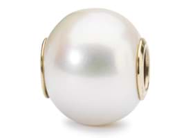 Zeige Details für Trollbeads Weiße Perle TAGBE-00086  750/er Gold Bild von Trollbeads Weiße Perle TAGBE-00086  750/er Gold