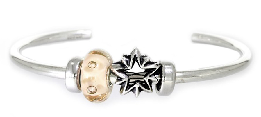 Bild von Trollbeads Stern der Engel Armspange 