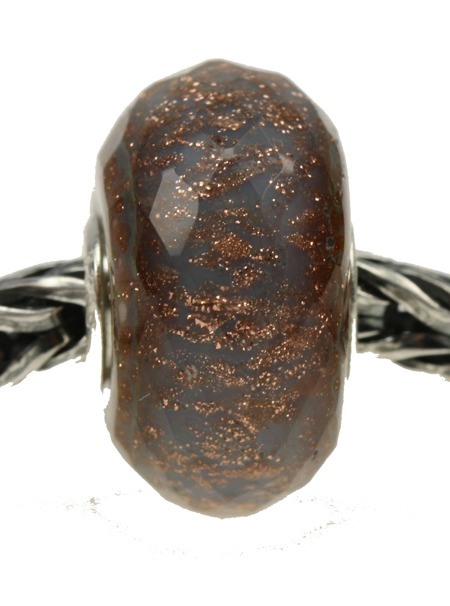 Bild von Troll Agate 254 TROLLBEADS  DAY 2022 Original Abbildung TGLBE-30086 "mit Einkaufwagen Chip am Schlüsselanhänger"
