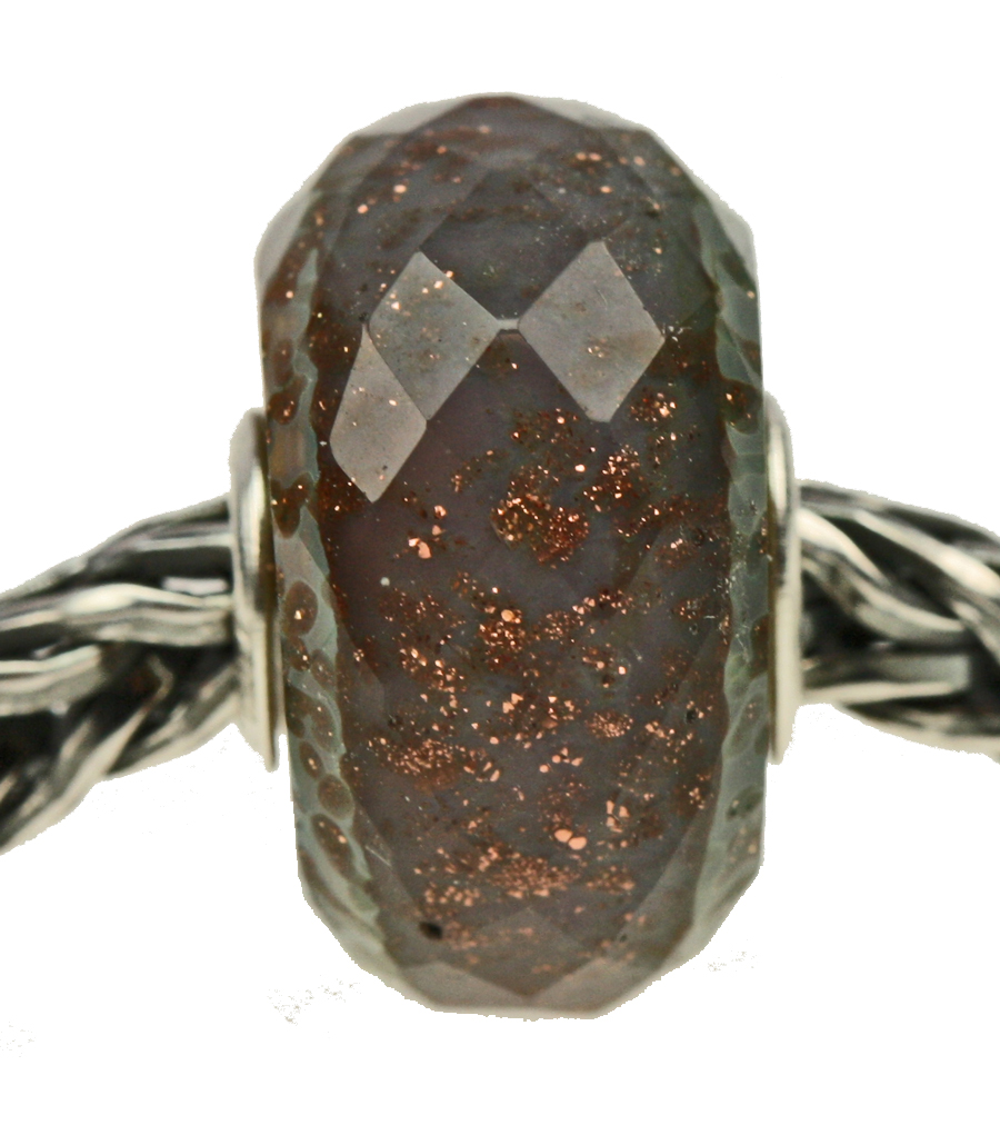 Bild von Troll Agate 224 TROLLBEADS  DAY 2022 Original Abbildung TGLBE-30086 "mit Einkaufwagen Chip am Schlüsselanhänger"