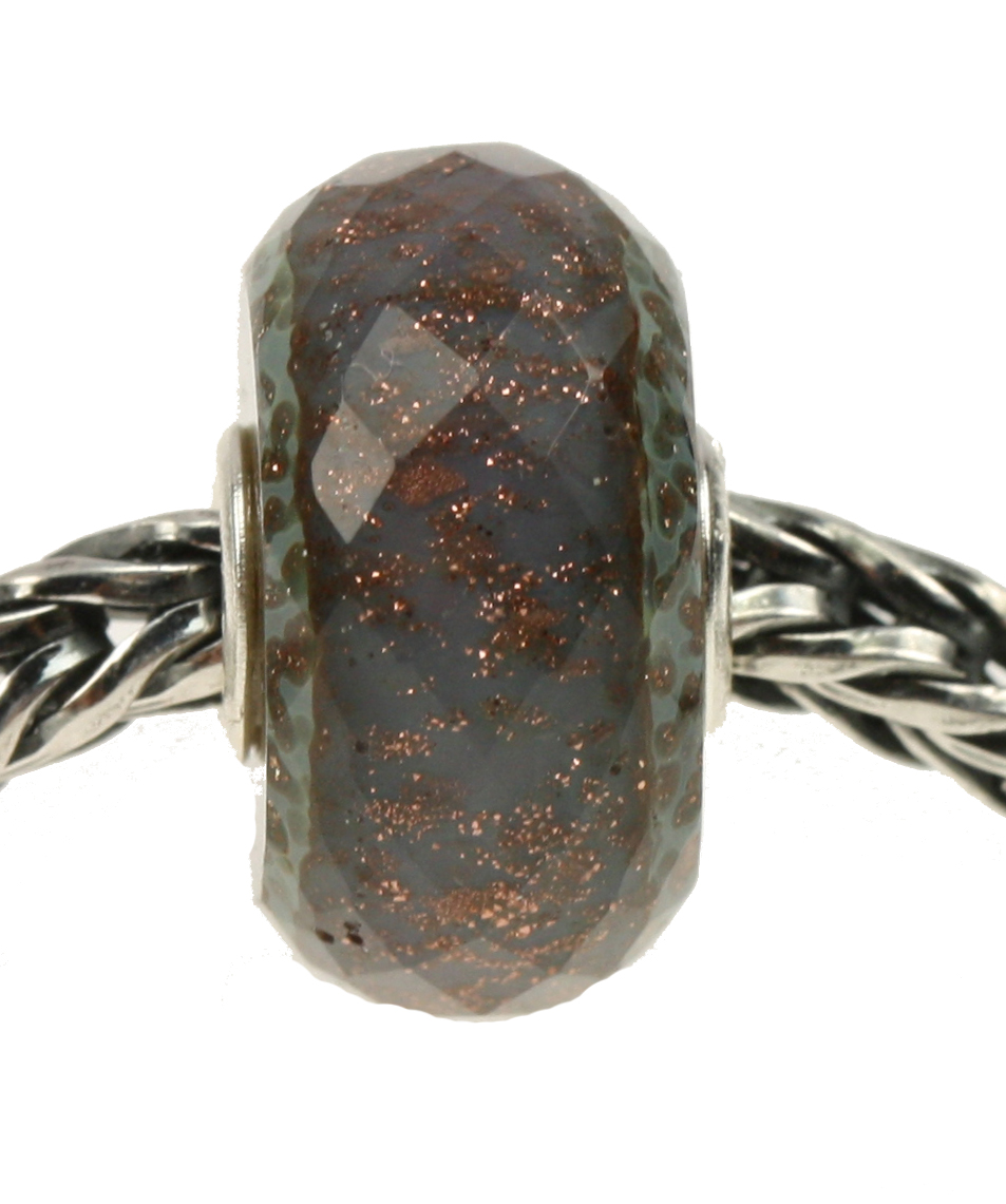 Bild von Troll Agate 221 TROLLBEADS  DAY 2022 Original Abbildung TGLBE-30086 "mit Einkaufwagen Chip am Schlüsselanhänger"