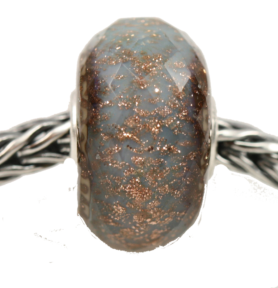 Bild von Troll Agate 95 TROLLBEADS  DAY 2022 Original Abbildung TGLBE-30086 "mit Einkaufwagen Chip am Schlüsselanhänger" 