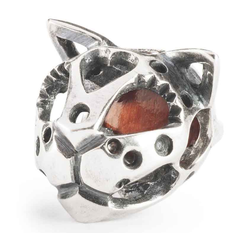 Trollbeads Furchtlos mit Rotem Tigerauge TAGBE-00305