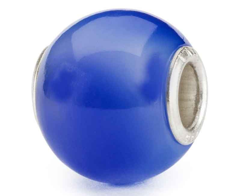 Trollbeads Runder blauer Achat TSTBE-00038