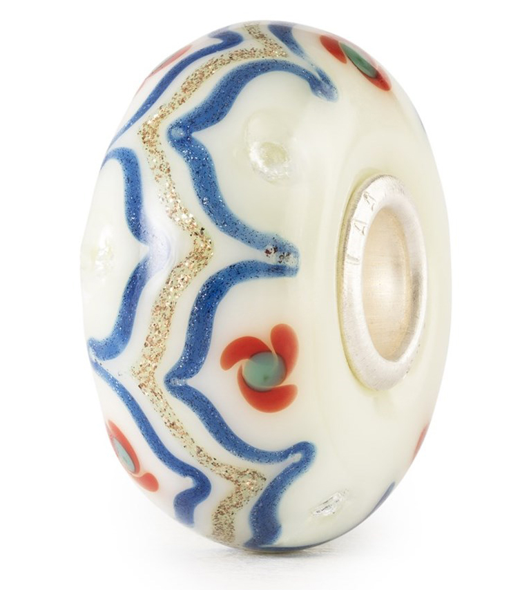 Bild von Blütenschimmer in Elfenbein TGLBE-00250 Trollbeads Day 2025