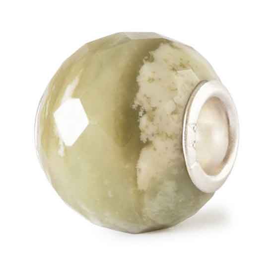 Runder Grün Gelber Calzit, Facettiert TSTBE-00047