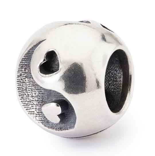 Trollbeads Herzen für Frieden TAGBE-40142
