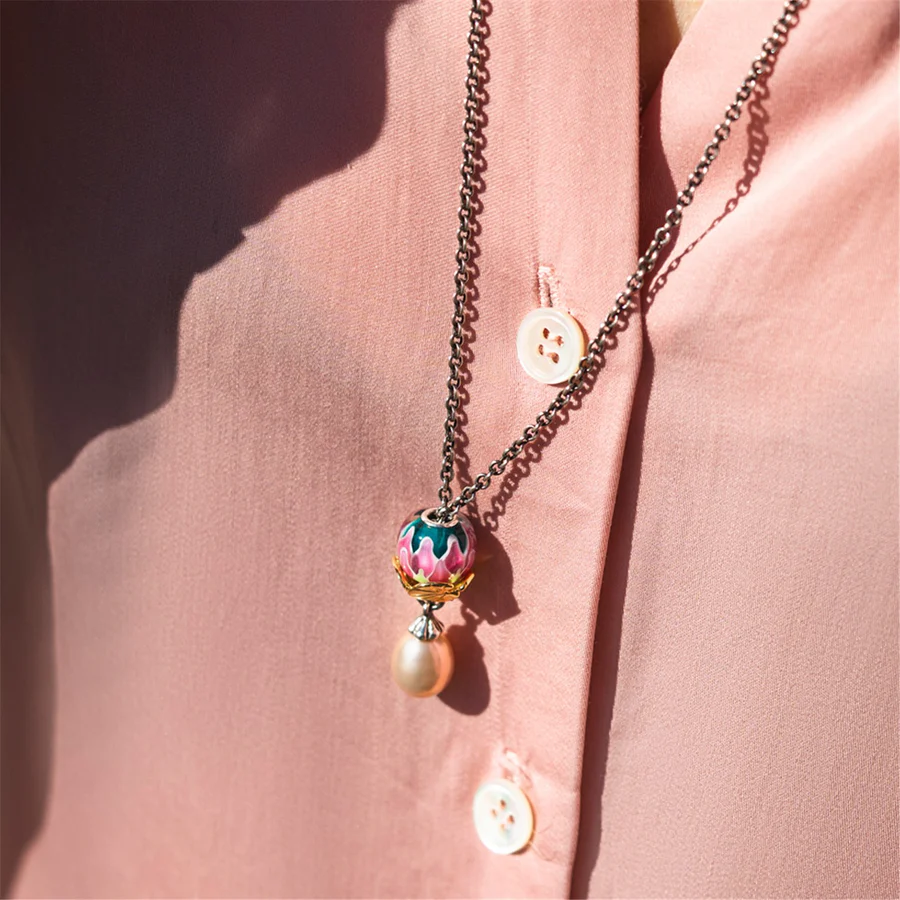 Seerosen Fantasy Halskette