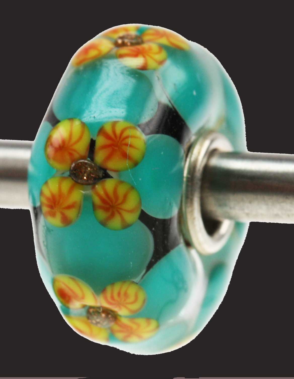 Unique Glasbead 838 (Original Bild)