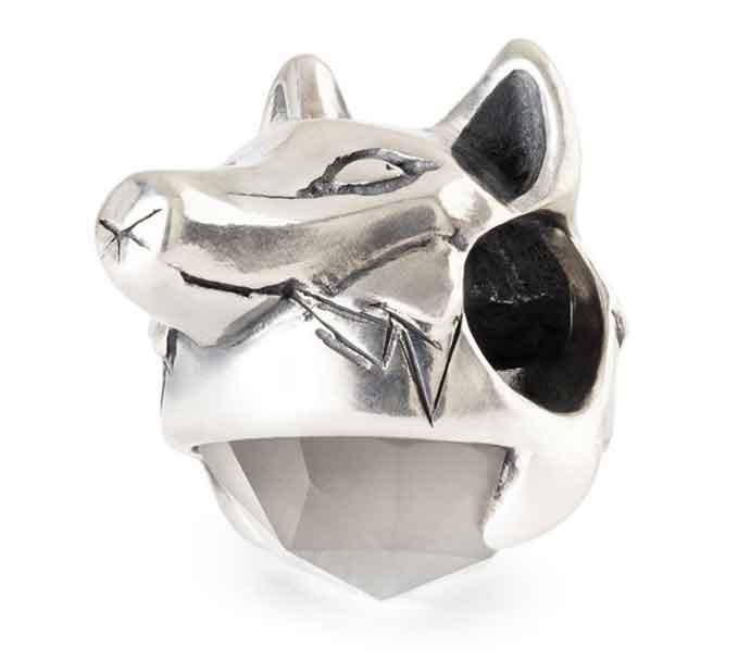 Wahrer Instinkt - Wolf mit grauem Mondstein TAGBE-00324