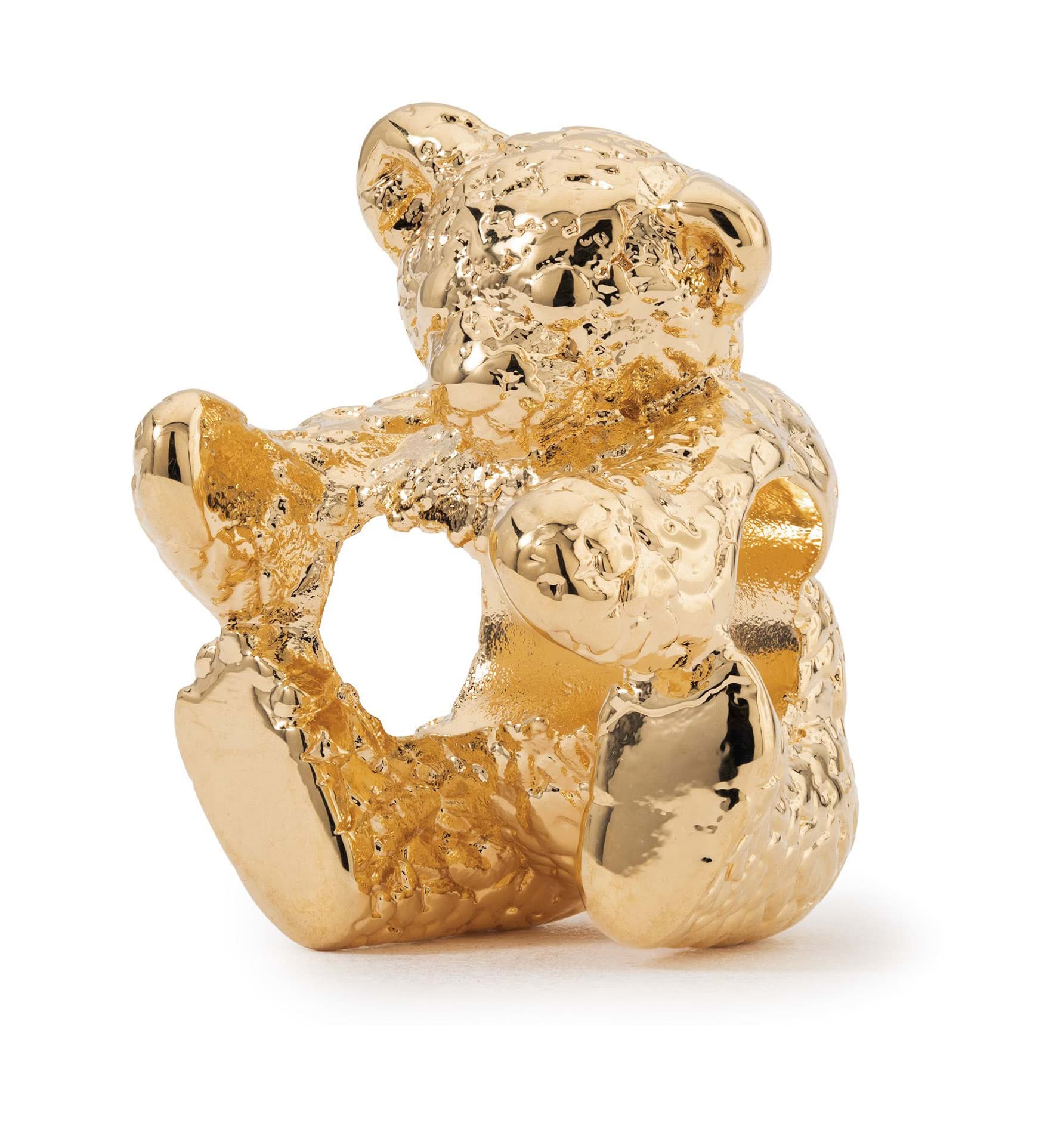 Trollbeads Teddybär vergoldet TGPBE-60003 | beads-store.de