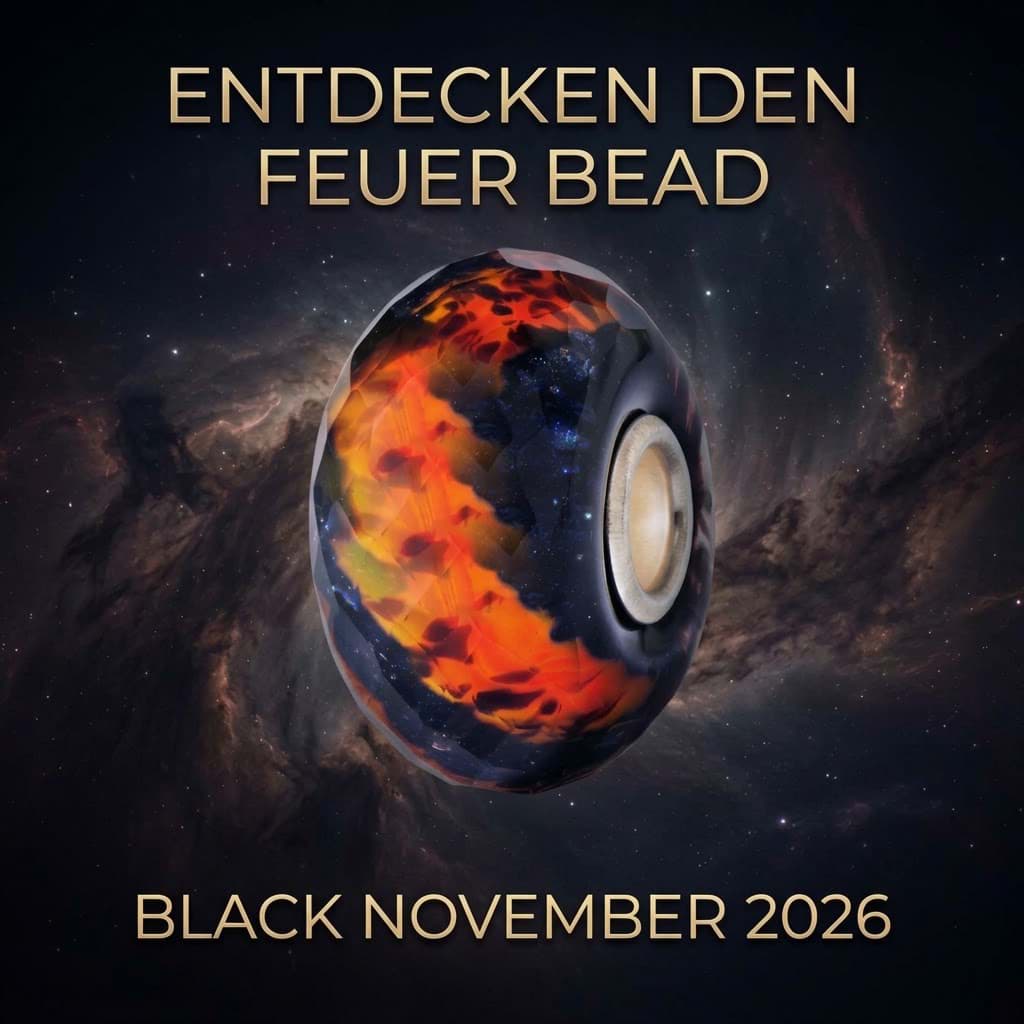 Trollbeads Feuer Bead (Black November Edition) – TAGLE-30182