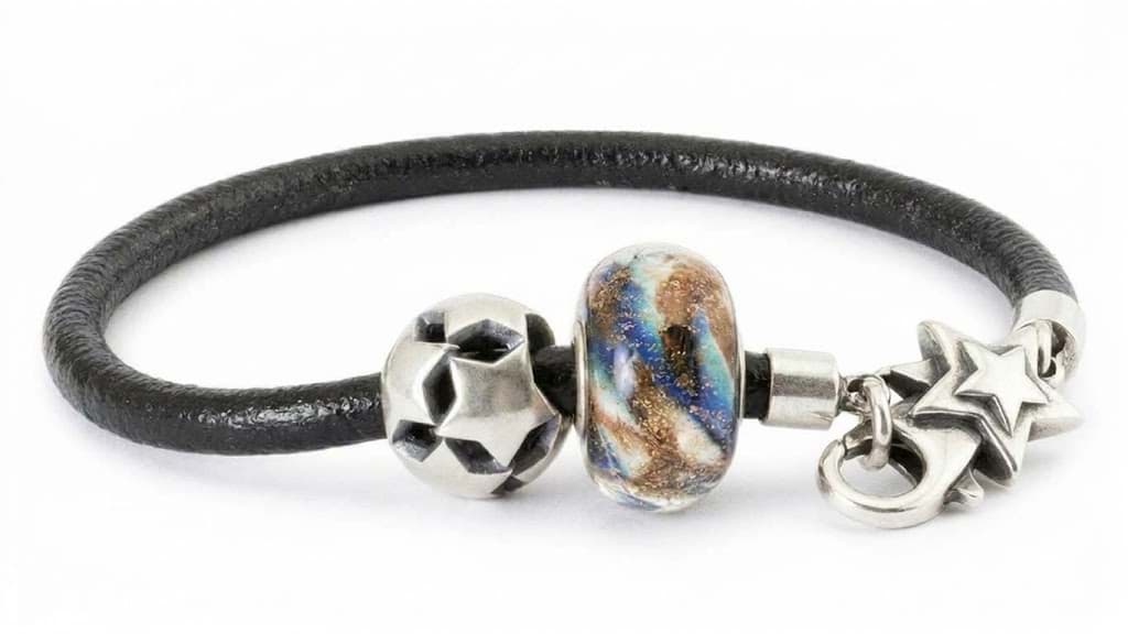 Trollbeads Sternenzauber Leder Armband