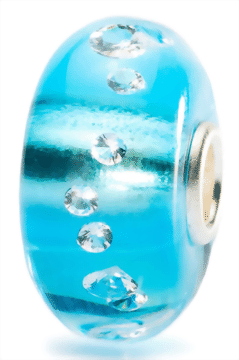 Bild von Diamanten Bead Eisblau TGLBE-00040 