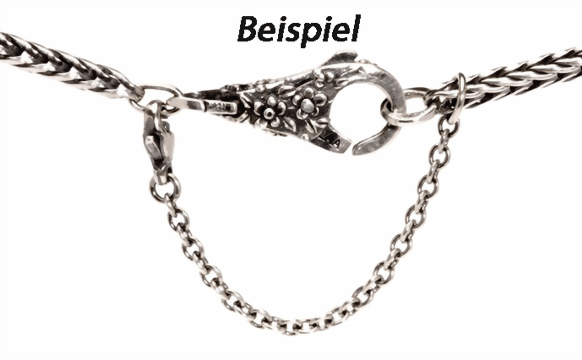 Bild von Trollbeads Sicherheitskette Silber TAGBE-00074